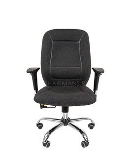 Кресло оператора Chairman 888 ткань серый, изображение 2