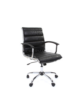 Кресло оператора Chairman 760M экокожа черный, изображение 1