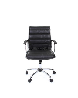 Кресло оператора Chairman 760M экокожа черный, изображение 2