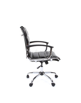 Кресло оператора Chairman 760M экокожа черный, изображение 3