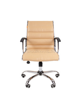 Кресло оператора Chairman 760M экокожа бежевый, изображение 2