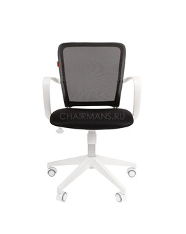 Кресло оператора Chairman 698 white сетка/ткань черный, изображение 2
