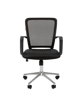 Кресло оператора Chairman 698 Chrome сетка/ткань черный, изображение 2
