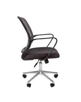 Кресло оператора Chairman 698 Chrome сетка/ткань серый, изображение 3