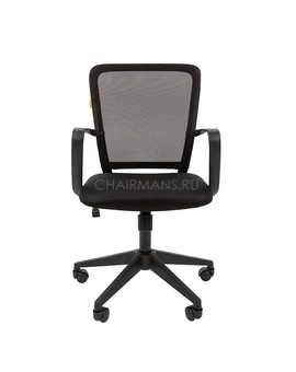 Кресло оператора Chairman 698 black сетка/ткань черный, изображение 2