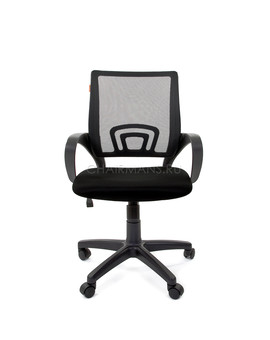 Кресло оператора Chairman 696 black сетка/ткань черный, изображение 2