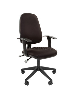 Кресло оператора Chairman 661 ткань 15-21 черный, изображение 1