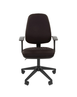Кресло оператора Chairman 661 ткань 15-21 черный, изображение 2
