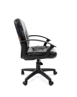 Кресло оператора Chairman 651 Eco экокожа черный, изображение 3