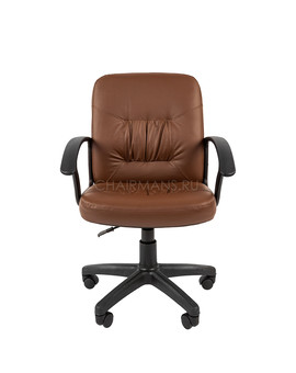 Кресло оператора Chairman 651 Eco экокожа коричневый, изображение 2