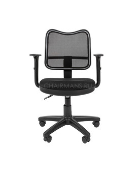 Кресло оператора Chairman 450 сетка/ткань TW-11 черный, изображение 2