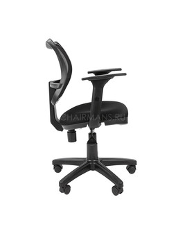 Кресло оператора Chairman 450 сетка/ткань TW-11 черный, изображение 3