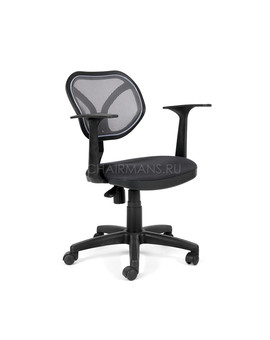 Кресло оператора Chairman 450 NEW сетка/ткань TW-12 серый, изображение 1