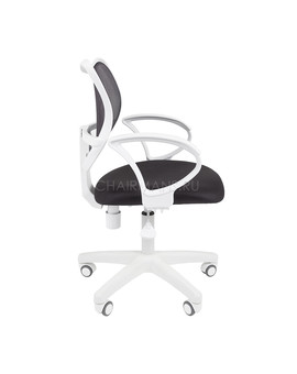 Кресло оператора Chairman 450 LT White сетка/ткань серый, изображение 3