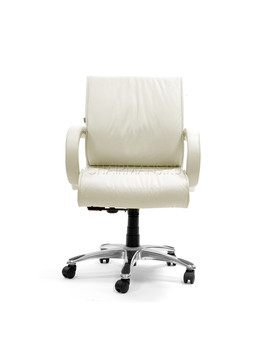 Кресло оператора Chairman 444 кожа белый, изображение 2