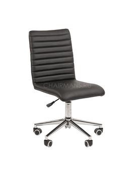 Кресло оператора Chairman 020 экопремиум черный, изображение 1