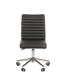 Кресло оператора Chairman 020 экопремиум черный, изображение 2