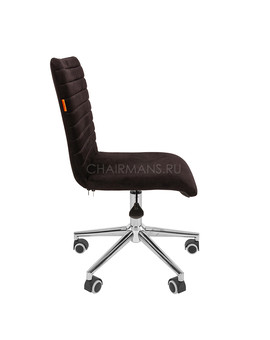 Кресло оператора Chairman 020 ткань черный, изображение 3