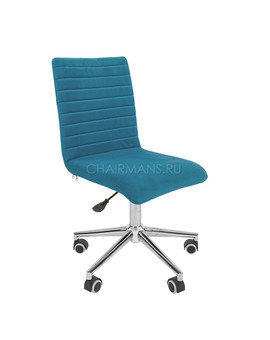 Кресло оператора Chairman 020 ткань бирюзовый, изображение 1