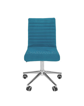 Кресло оператора Chairman 020 ткань бирюзовый, изображение 2
