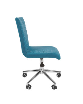 Кресло оператора Chairman 020 ткань бирюзовый, изображение 3