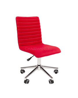 Кресло оператора Chairman 020 ткань красный, изображение 1