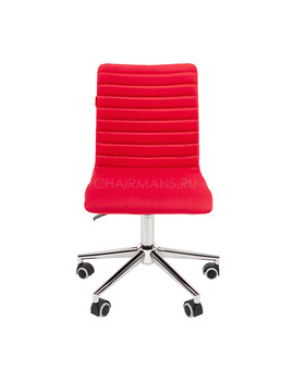 Кресло оператора Chairman 020 ткань красный, изображение 2