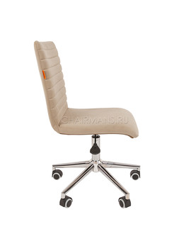 Кресло оператора Chairman 020 ткань бежевый, изображение 3