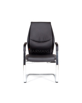 Кресло посетителя Chairman VISTA V экопремиум черный, изображение 2