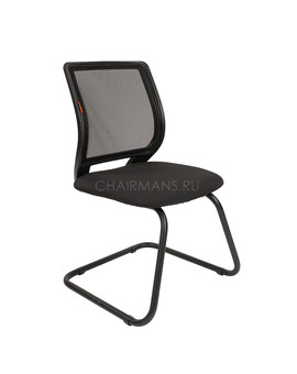 Кресло посетителя Chairman 699 V сетка/ткань черный, изображение 1