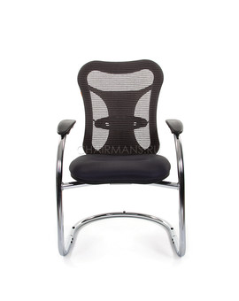 Кресло посетителя Chairman 426 сетка/ткань TW-12 серый, изображение 3