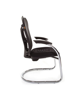 Кресло посетителя Chairman 426 сетка/ткань TW-11 черный, изображение 4