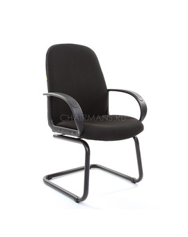 Кресло посетителя Chairman 279V ткань JP15-2 черный, изображение 1