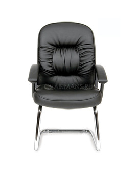 Кресло посетителя Chairman 418V экопремиум черный, изображение 3