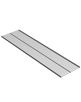 Полка сетчатая GSh 120х30 графит, изображение 1