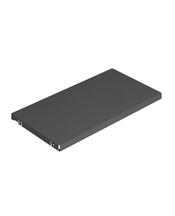 Кликните для увеличения изображения Полка металлическая GSm 60х30 графит