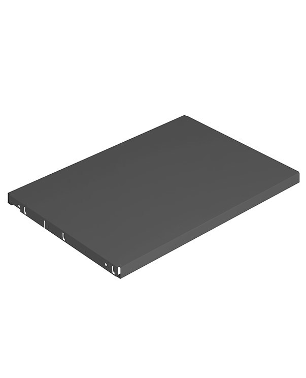 Кликните для увеличения изображения Полка металлическая GSm 60х40 графит
