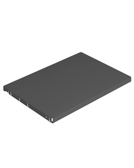 Полка металлическая GSm 60х40 графит, изображение 1