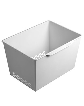 Корзина пластиковая GBP 60х30 белая, изображение 1