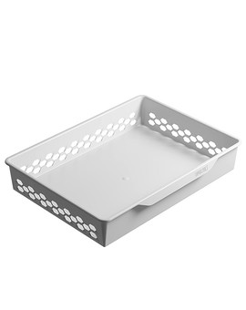 Корзина пластиковая GBP 60х10 белая, изображение 1