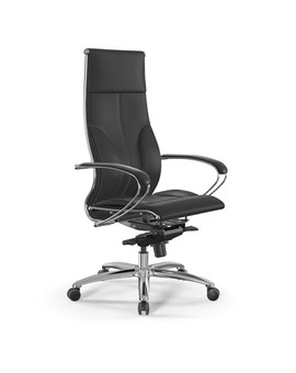 Кресло Samurai Lux New (Черный (бежевая строчка) 3F.2.1.49), изображение 1