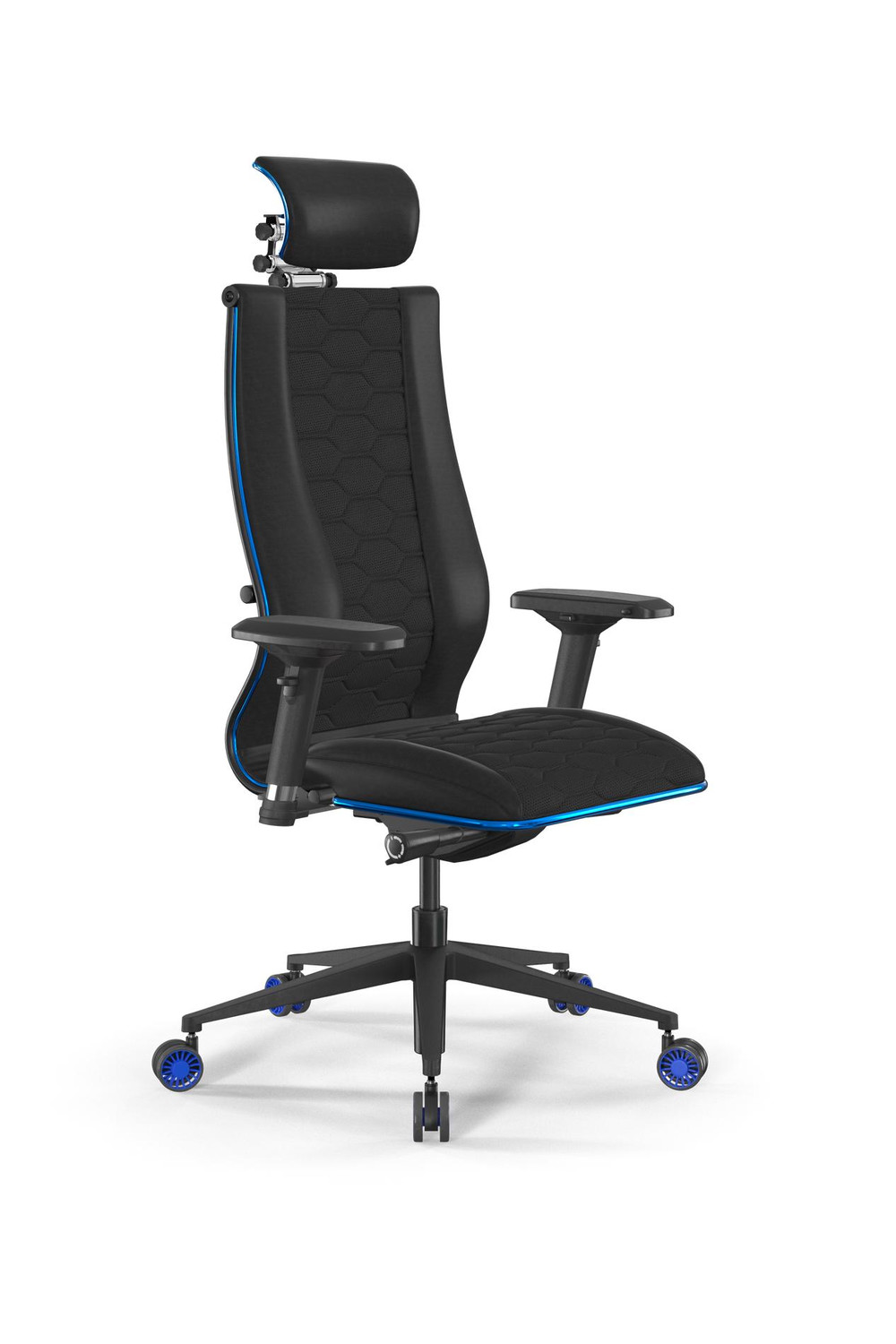 Кресло Samurai Space Blue (Черный 2E4.3.6.B6)