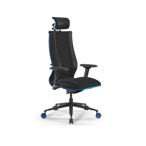 Кресло Samurai Space Blue (Черный 2E4.3.6.B6)
