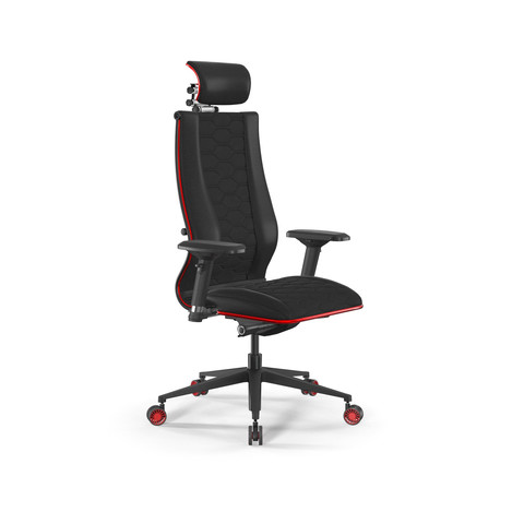 Кресло Samurai Space Red (Черный 2E2.3.7.B7)