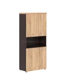 Шкаф Skyland ALTO AHC 85.4 дуб бофорд/венге магия, изображение 1