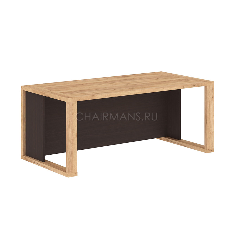 Кликните для увеличения изображения Стол руководителя Skyland ALTO AST 189H дуб бофорд/венге магия