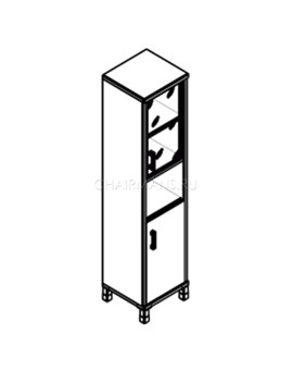Шкаф Skyland BORN 431.9 (R) орех гарда, изображение 2