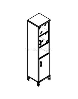Шкаф Skyland BORN 431.10(R) вишня мемфис, изображение 2