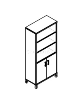 Шкаф Skyland BORN 430.3 орех даллас, изображение 2