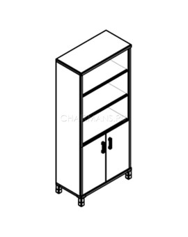Шкаф Skyland BORN 430.2 венге магия, изображение 2